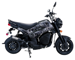 Upsweep Exhaust System Matte Black, 1, nordicamoto.ro