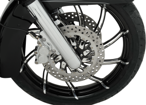 Two-piece Brake Rotor Black, Silver, Matte, 1, nordicamoto.ro