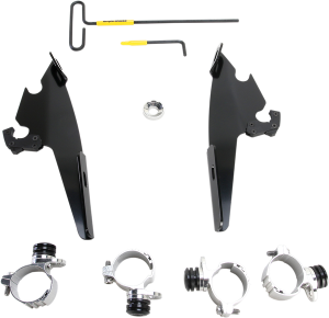 Batwing Fairing Trigger-lock Mounting Kit Black, 1, nordicamoto.ro