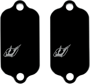 Engine Block Off Plates Black