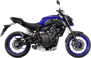 Underbody Full-system Exhaust Black, Silver, 3, nordicamoto.ro