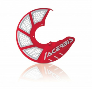 ACERBIS X-BRAKE szellőzőnyílásos első féklemez, piros, 1, nordicamoto.ro