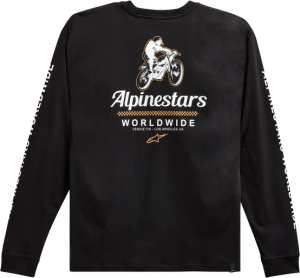 Authenticated Long Sleeve T-shirt Black M, 2, nordicamoto.ro