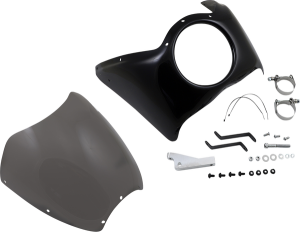 Direct Bolt-on Fairing Black, Smoke, Gloss