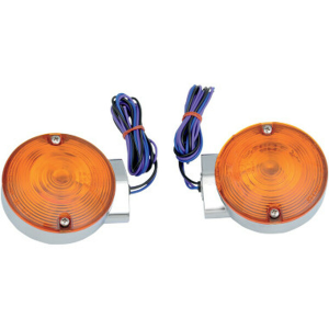 Replacement Touring Turn Signals Chrome, 1, nordicamoto.ro