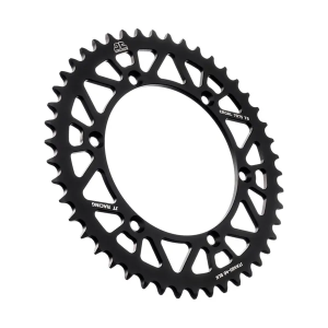 JT SPROCKETS Öntisztító, könnyű hátsó lánckerék, fekete 