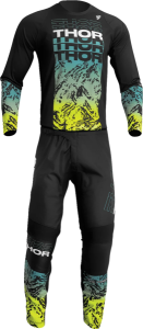 Youth Sector Atlas Jersey Black, Green M, 4, nordicamoto.ro