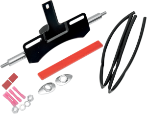 Chrome Rear Turn Signal Relocation Kits Black, Chrome