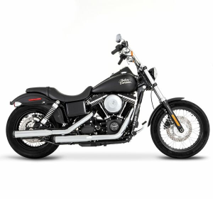 Muffler Slip-on 3(r) Duals For Dyna Chrome