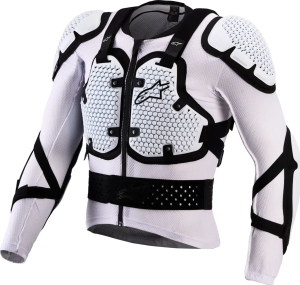 Alpinestars Bionic Action V3 fehér/fekete XL motorkerékpáros dzseki, 1, nordicamoto.ro