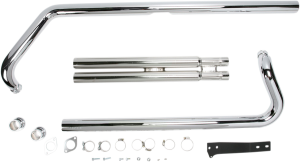 Speedster Long Exhaust System Chrome, 4, nordicamoto.ro