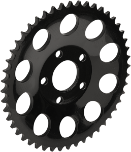 Rear Wheel Sprocket Black, Gloss
