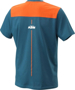 KTM PURE STYLE TEE kék XL póló, 2, nordicamoto.ro