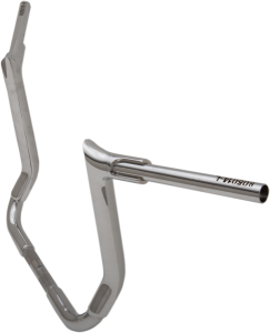 1-1/2(r) Ez Install Pointed Top Handlebar Silver, 2, nordicamoto.ro