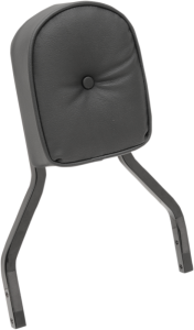 Pillow Sissy Bar Pad Black, 1, nordicamoto.ro