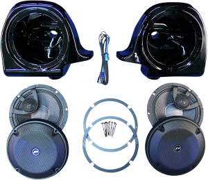 Rokker® Xrp 6.58° Fairing Speaker Kit With Hi-output Pei Tweeter Black, 1, nordicamoto.ro