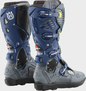 Husqvarna Crossfire 3 SRS szürke 45-ös csizma, 2, nordicamoto.ro