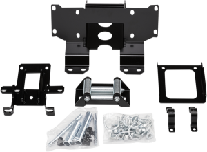 Winch Mount Kit Black, 1, nordicamoto.ro