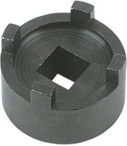 Oil Filter & Clutch Spanner Tool 3/8(r) X 4  Prong Gray