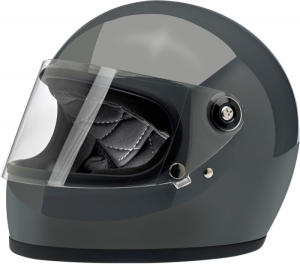 Gringo S Full Face Helmet Gloss Storm Gray Large Gray L +, 1, nordicamoto.ro