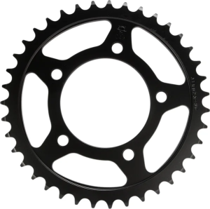 JT SPROCKETS Steel Rear Sprocket Black, Zinc 