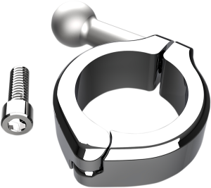Aluminum Clamp Kit Silver, 1, nordicamoto.ro