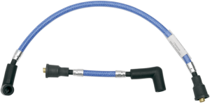 Braided Spark Plug Wire Blue
