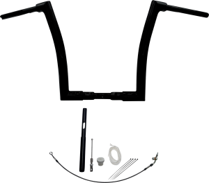 1-1/2(r) Ez Install Flat Top Handlebar Kit Black, 1, nordicamoto.ro