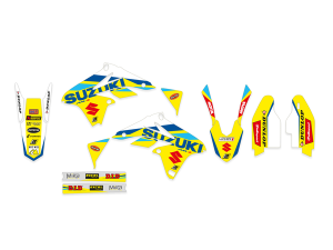 Replica Team Graphic Kits Black, Blue, Yellow