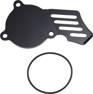 Machined Oil Pump Cover Black, 1, nordicamoto.ro