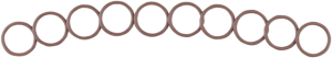 Cam Sensor O-ring, 1, nordicamoto.ro