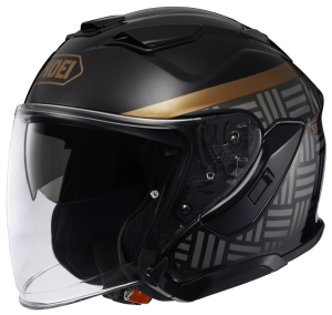 Casca Jet SHOEI J-CRUISE3 Acconic TC-9 Negru/Maro