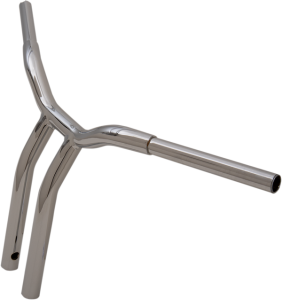 Kage Fighter Welded Bent-riser Handlebar Silver, 2, nordicamoto.ro