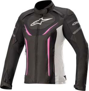 Geaca Textila Dama Alpinestars Stella T-Jaws V3 Waterproof Black/Fuchsia L, 2, nordicamoto.ro