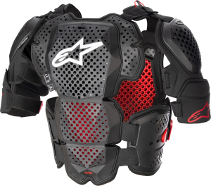 Armura Alpinestars A-10 Roost Guard V2 fekete/piros XS/S, 3, nordicamoto.ro