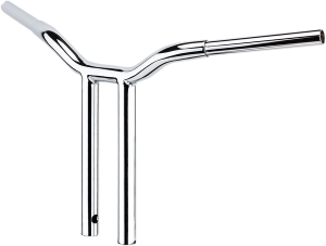 Kage Fighter Welded Straight-riser Handlebar Silver