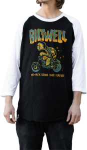 Goons Raglan T-shirt Black 2XL, 3, nordicamoto.ro
