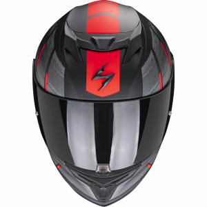 Casca integrala sport/touring SCORPION EXO-520 EVO AIR MAHA Negru mat/Rosu Negru mat/Albastru S, 2, nordicamoto.ro