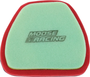 MOOSE RACING Precision Pre-oiled Air Filter Green, Red, 1, nordicamoto.ro