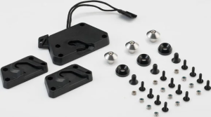 Adapter Plate For Sysbag Black, Powder-coated, 2, nordicamoto.ro