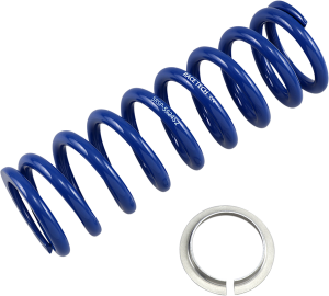 Front/rear Shock Springs Blue, Shot Peened, 2, nordicamoto.ro
