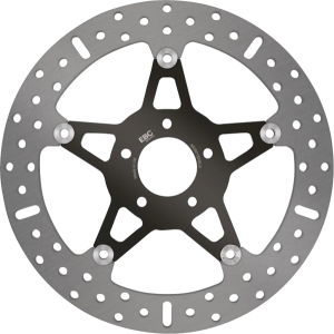 Brake Rotor Black, Chrome 