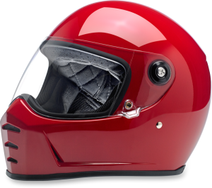 Lane Splitter Full Face Helmet Gloss Red Small Red