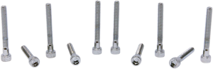 #8 & #10 Fine And Coarse Bolts Silver