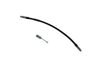 Varioflex Steel Braided Hydraulic Brake Lines Black