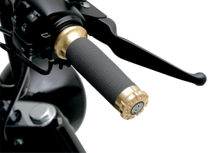 Chrono Grips Black, Brass