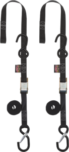 1(r) Cam Buckle With Sewn-in Soft-tye Black