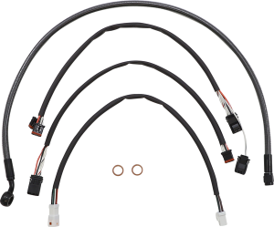 Black Pearl Designer Handlebar Installation Kit Black, 5, nordicamoto.ro
