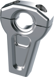 Handlebar Riser Kit Silver