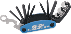 Outback'r H13 Folding Hd Multi-tool For Harley Davidson Motorcycles Blue